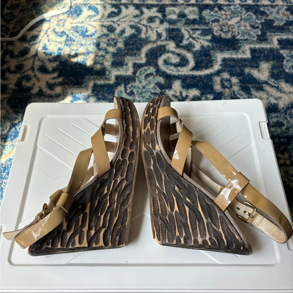 Miu Miu Wedge Sandals - Picture 8 of 10
